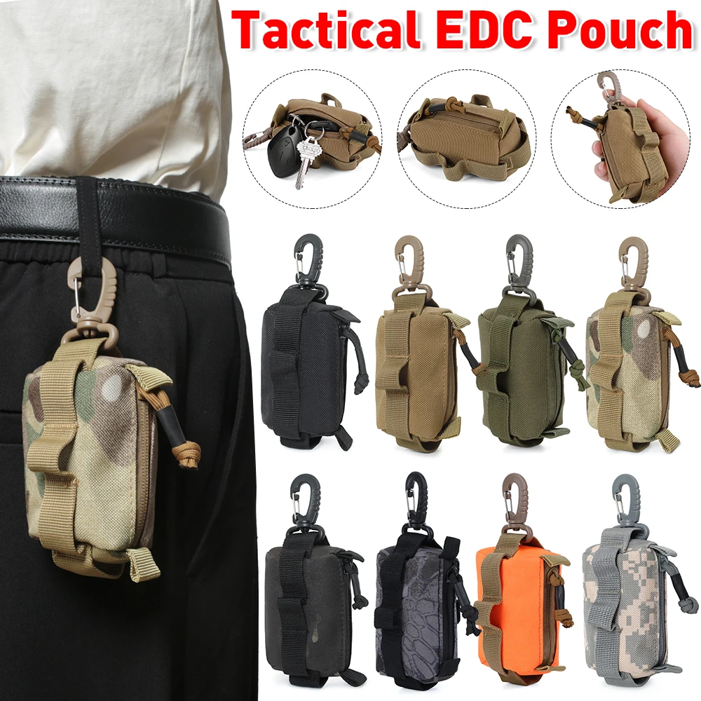 Edc Concealed Carry - Taktische edc Beutel Reiß verschluss Schlüssel