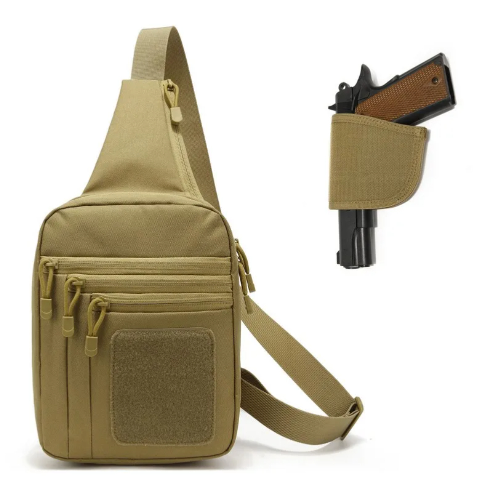Edc Pistol Carry Bag - Neue Taktische Brusttasche Pistole Holster Verdeckte