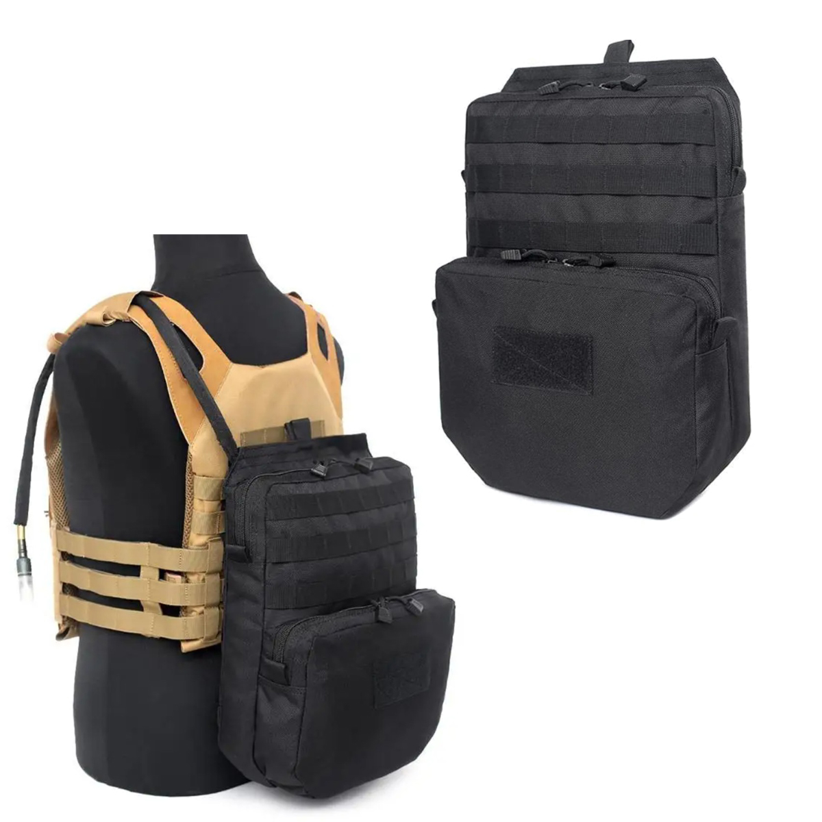 Edc Deep Carry - Outdoor Molle Tasche Camping Trink Rucksack