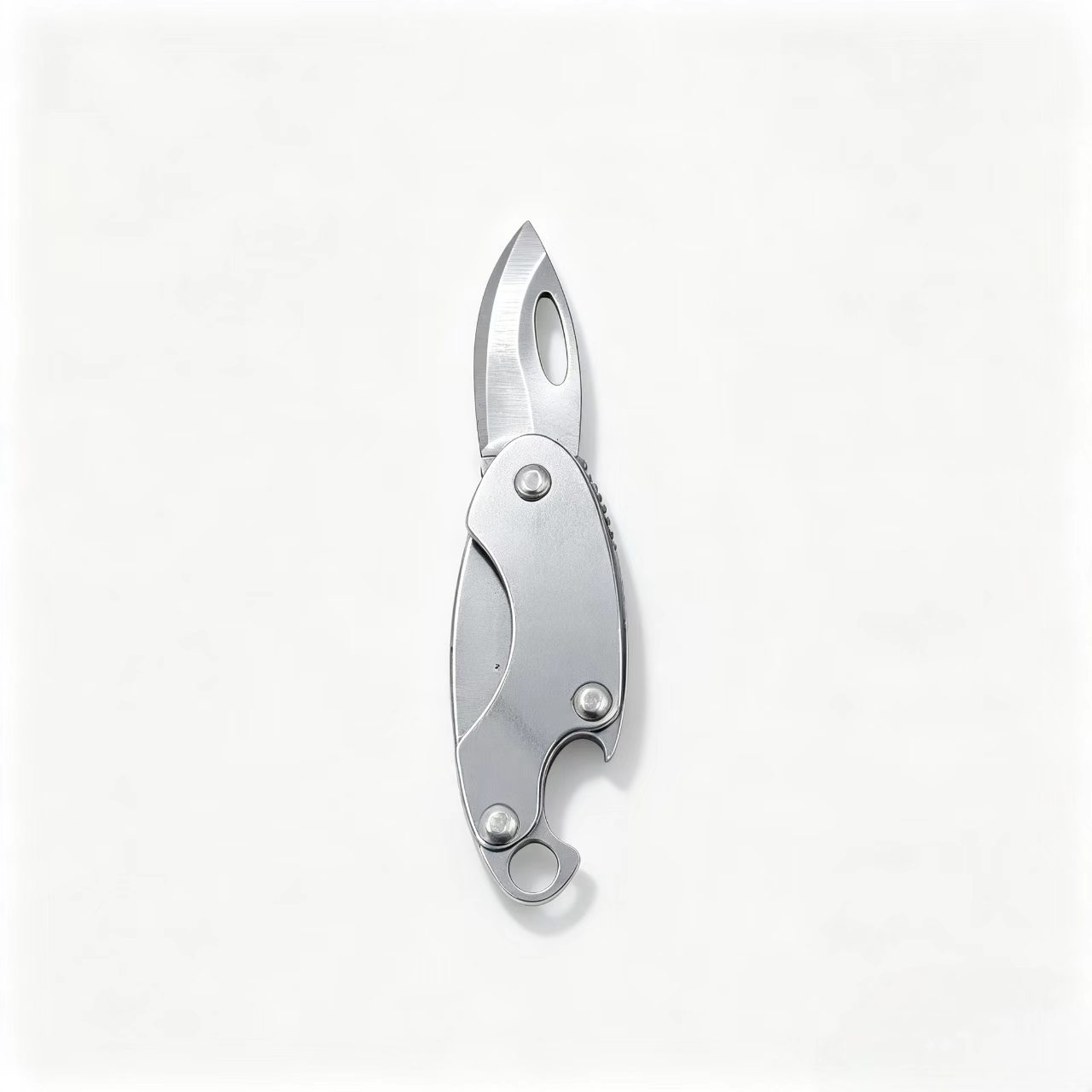 Edc Daily Carry - Tragbares Mini-Klappmesser, Express-Flaschenöffner, Dual-Purpose-Schlüsselanhänger, EDC-Gadget aus