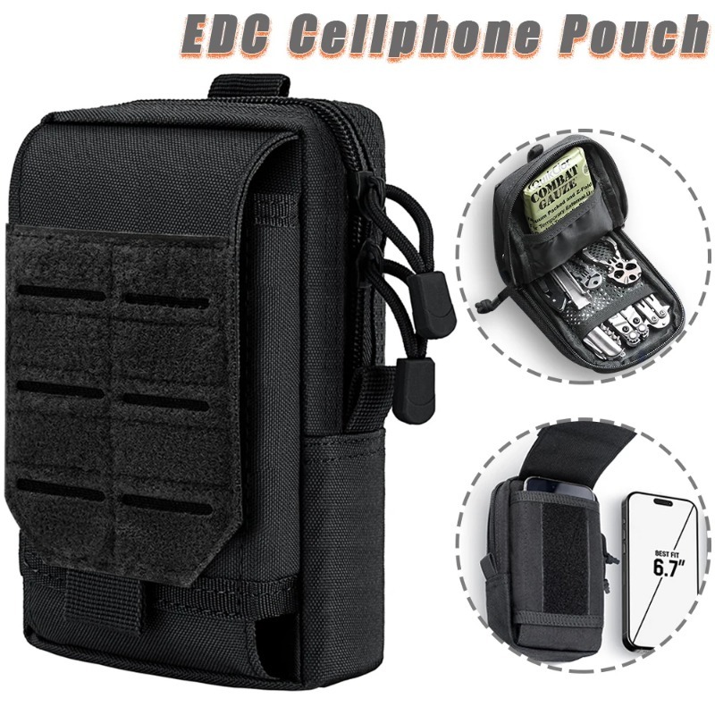 Edc Carry Box - Taktische MOLLE EDC Utility-Gürteltasche & Handy-Tasche