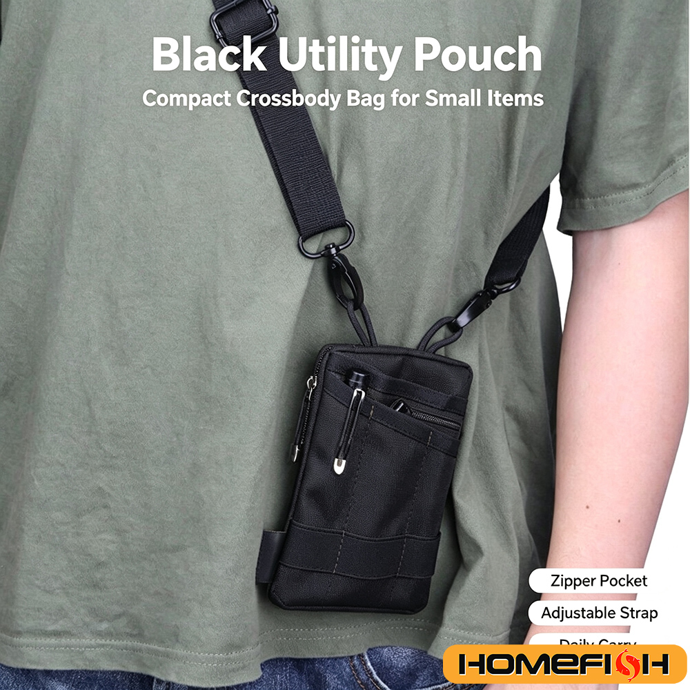 Edc Carry Pocket Pouch - EDC-Organizer-Tasche mit DIY-Patch-Bereich Multitool-Geldbörse für den