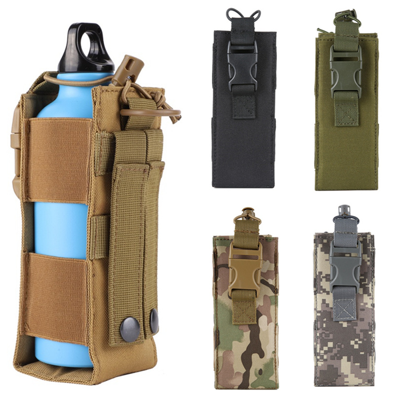 Edc Deep Carry - Molle Wasserflaschenhalter Tasche für Outdoor-Sport, Reiten,