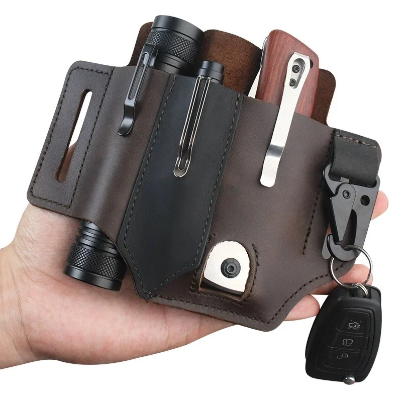 Rindsleder Taille Aufhänger Tr – Edc Carry Pocket Pouch Bewertung und Preis