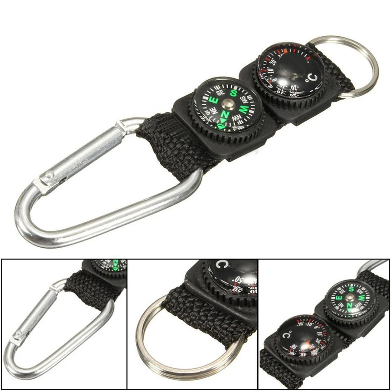 1pc Universal Multifunktions 3 – Compass Keychain Mini Bewertung und Preis