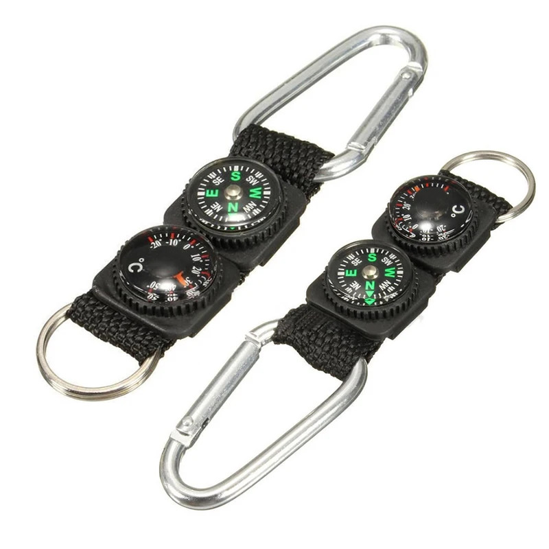 1pc Universal Multifunktions 3 – Compass Keychain Mini Bewertung und Preis