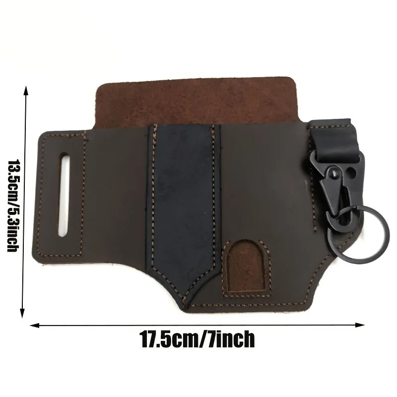 PU-Leder EDC-Gürtel-Multitool- – Edc Carry Flashlight Bewertung und Preis