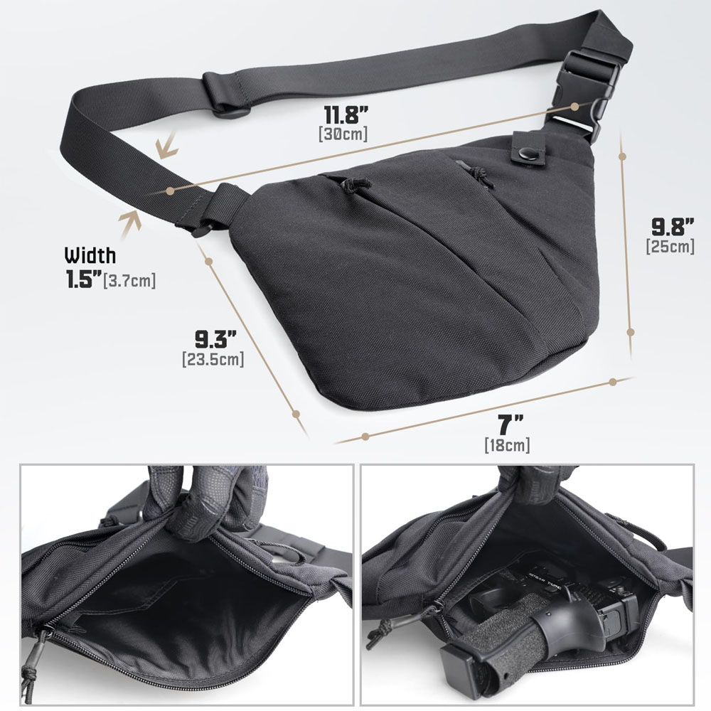 Taktische Verdeckte Pistole Tr – Edc Pistol Carry Bag Bewertung und Preis