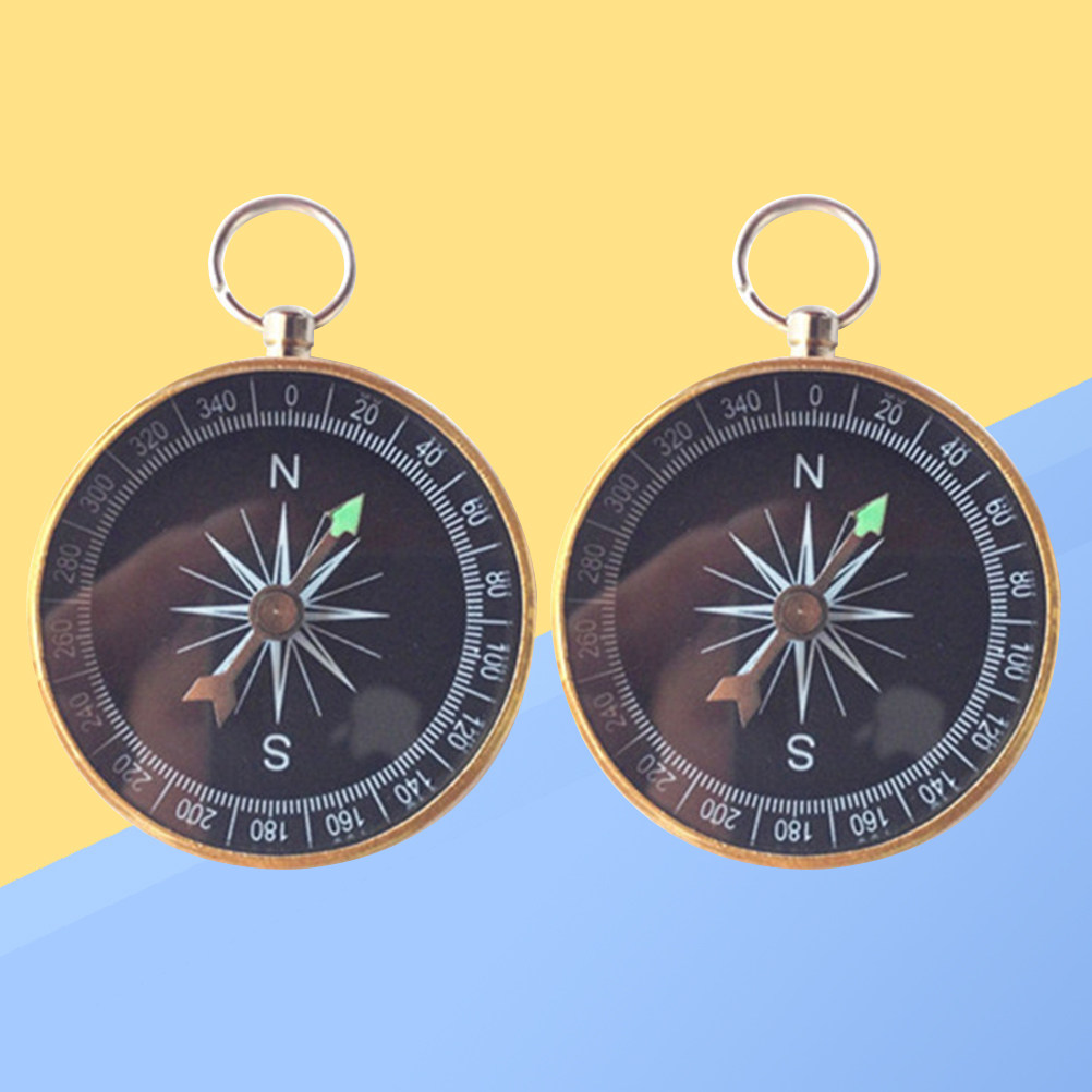 2 Stück Premium Metall Mini-Ko – Compass Keychain Mini Bewertung und Preis