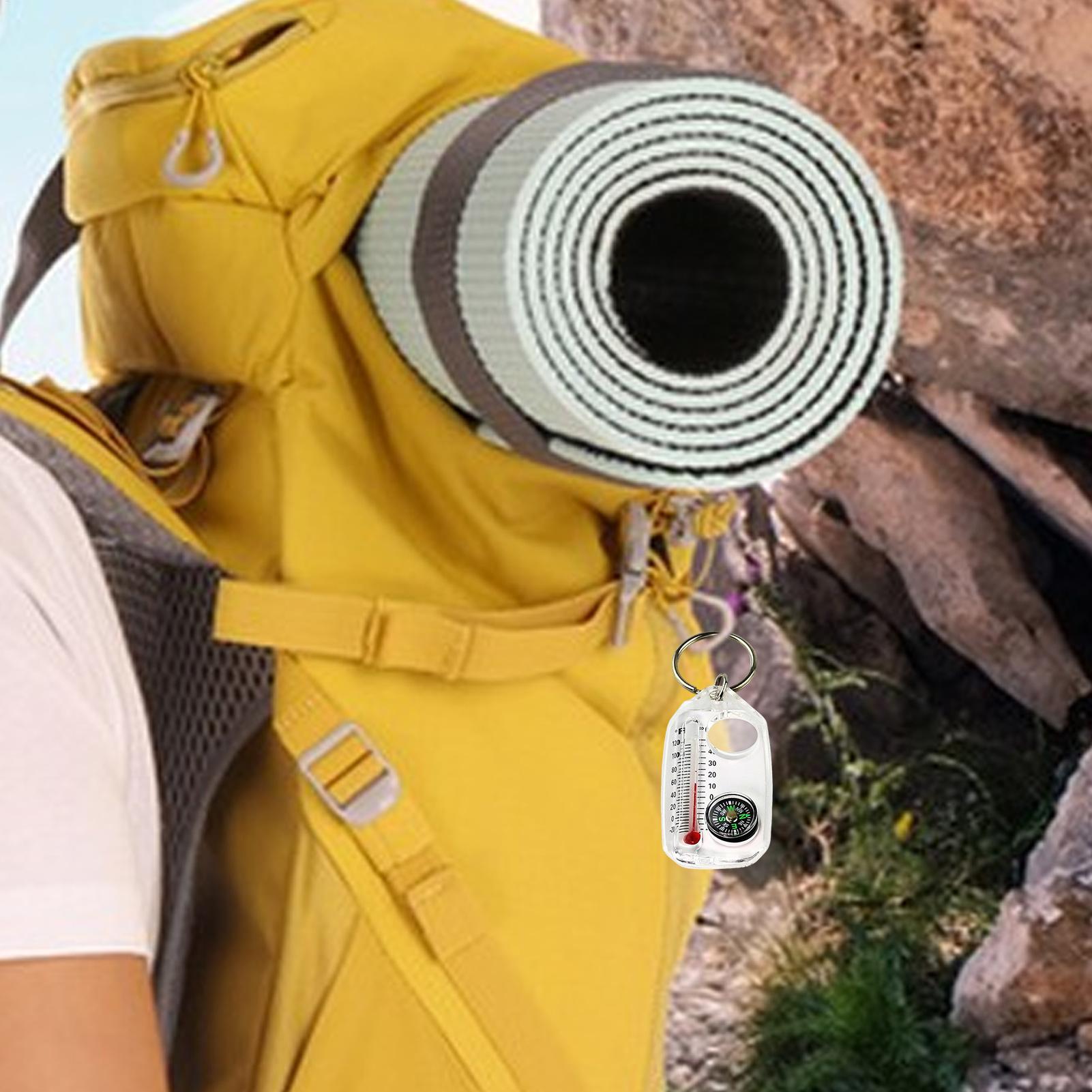 3-in-1-Taschen-Überlebenskompa – Compass Keychain Mini Bewertung und Preis
