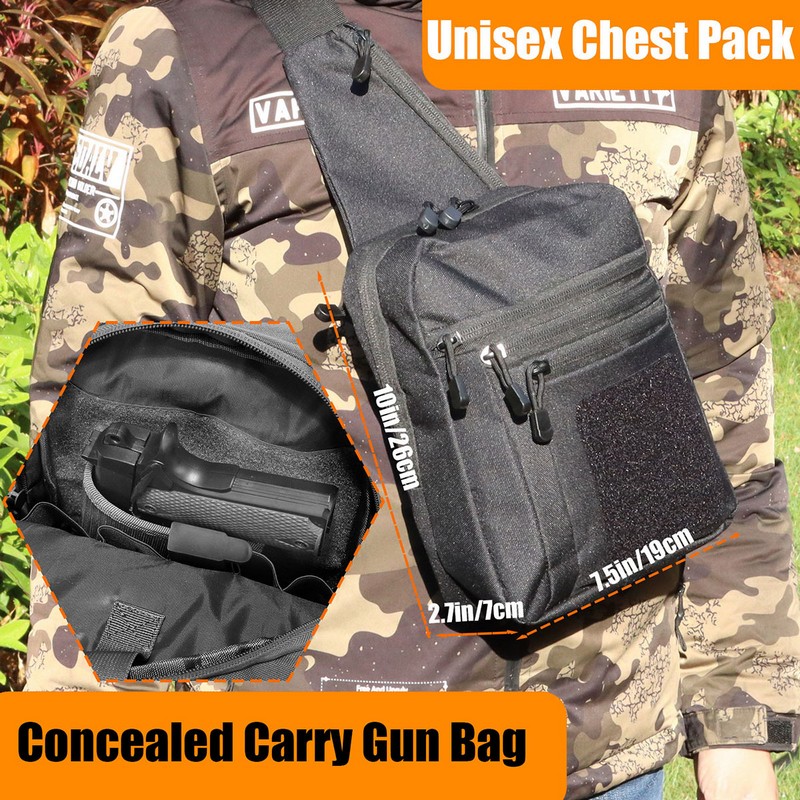 Neue Taktische Brusttasche Pis – Edc Pistol Carry Bag Bewertung und Preis