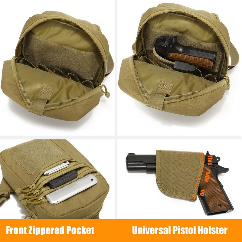 Neue Taktische Brusttasche Pis – Edc Pistol Carry Bag Bewertung und Preis