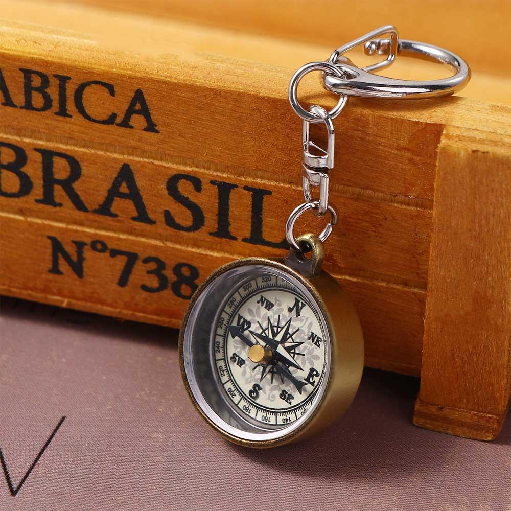 1 Stück Schlüsselanhänger Zink – Compass Keychain Mini Bewertung und Preis