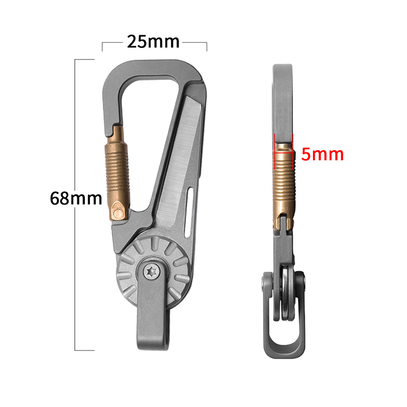 Auto-Schlüsselanhänger aus Tit – Edc Carry Essentials Bewertung und Preis