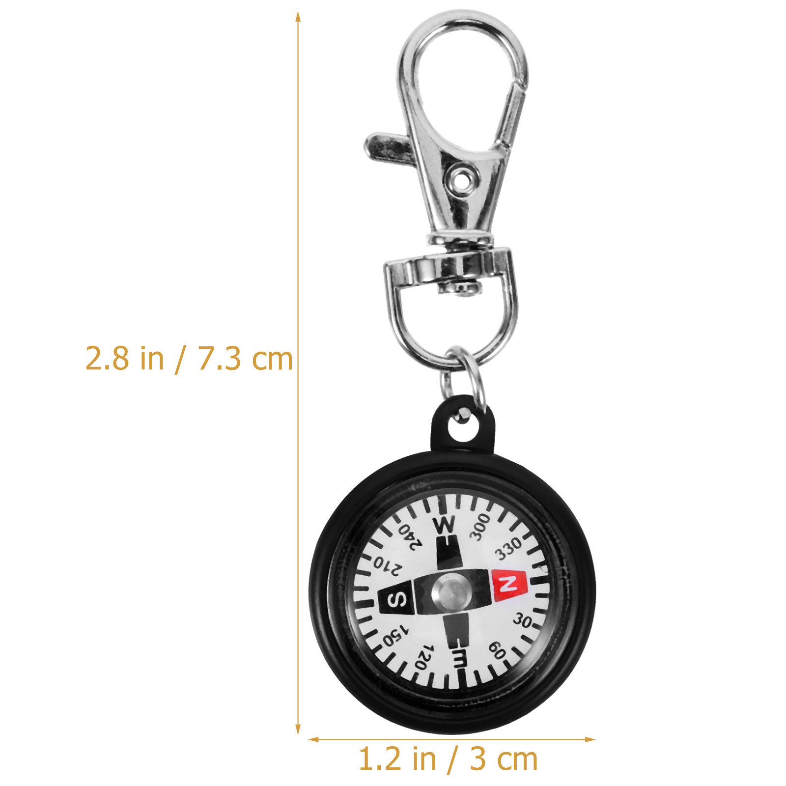 Plastik-Taschenkompass Outdoor – Compass Keychain Mini Bewertung und Preis
