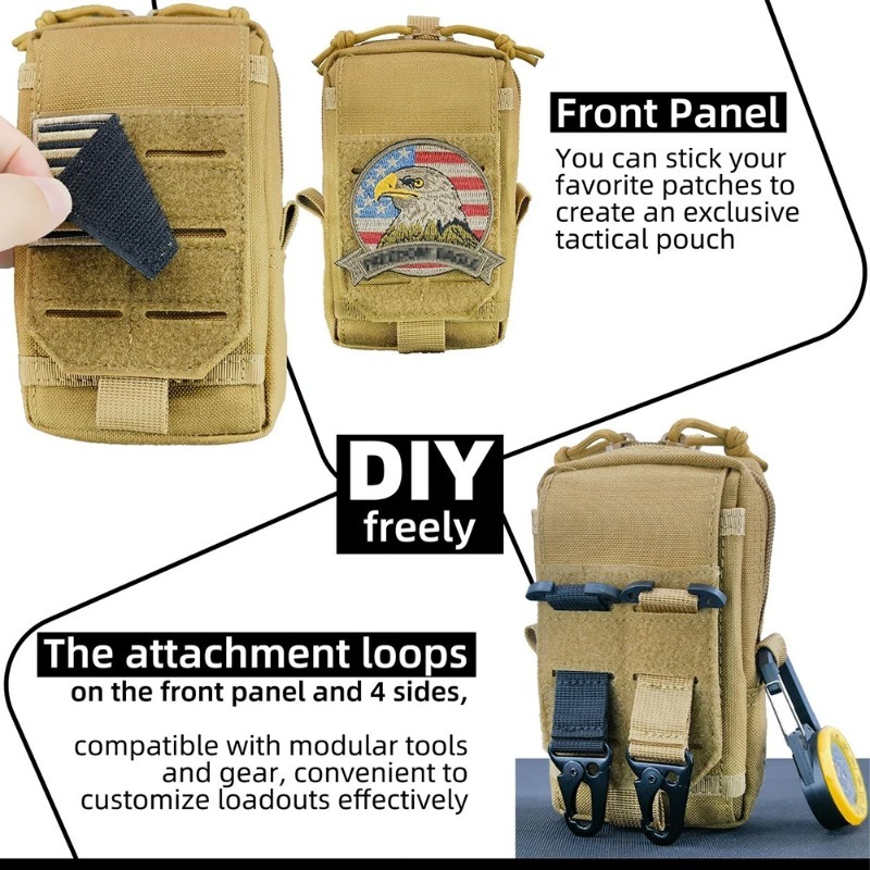 Taktische MOLLE EDC Utility-Gü – Edc Carry Box Bewertung und Preis