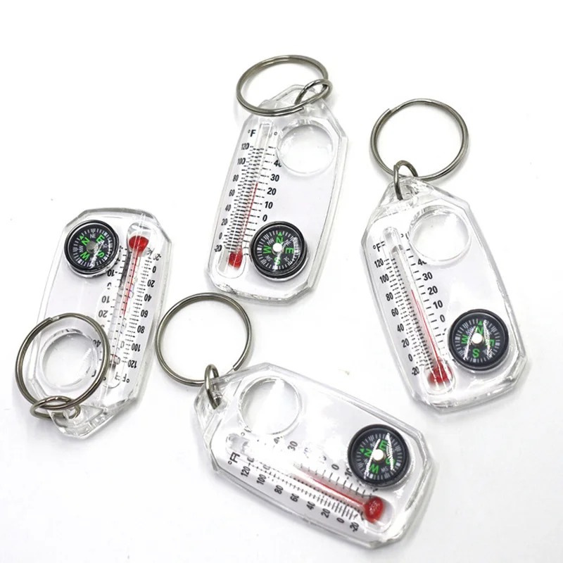 3-in-1 Schlüsselanhänger Kompa – Compass Keychain Mini Bewertung und Preis