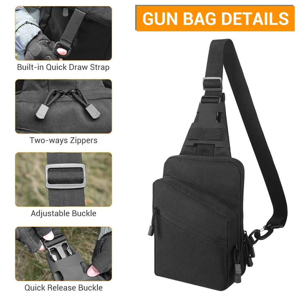Taktische Pistolen-Tasche Verd – Edc Pistol Carry Bag Bewertung und Preis