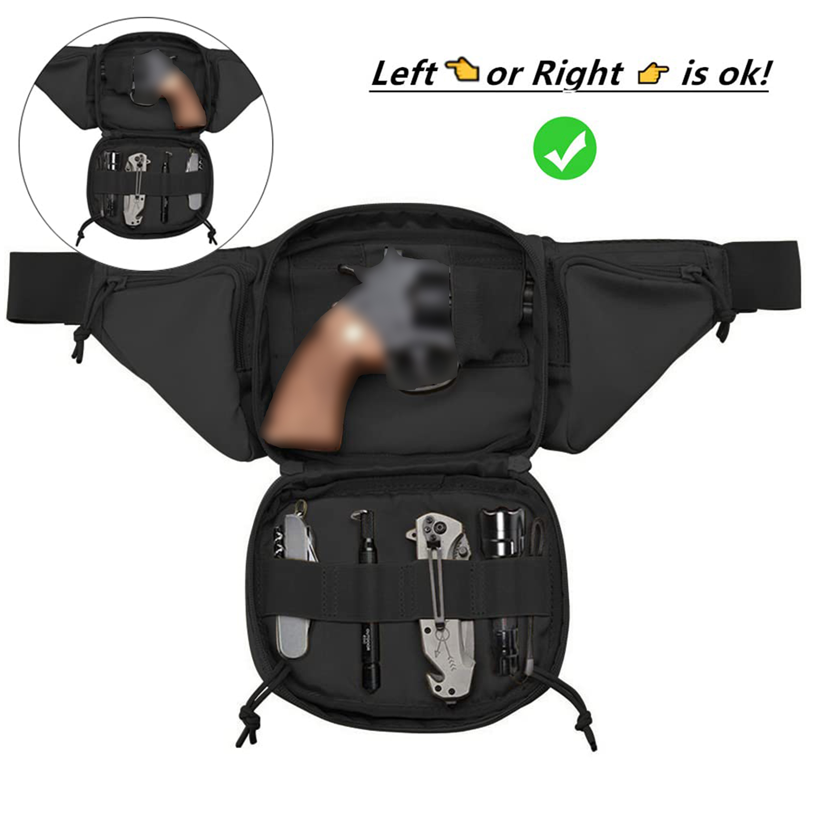 Taktische Gürteltasche, Pistol – Edc Pistol Carry Bag Bewertung und Preis