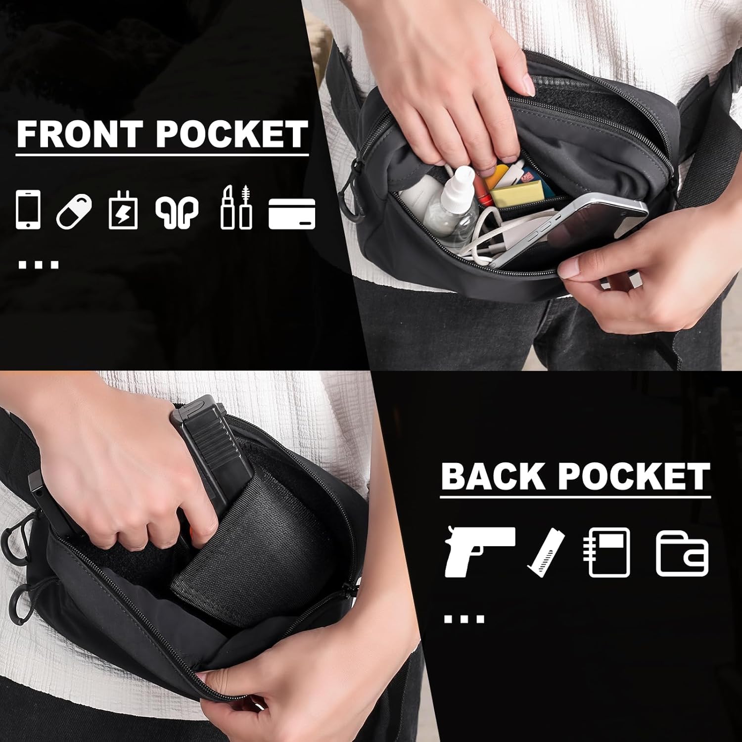 Taktische Gürteltasche mit Hol – Edc Pistol Carry Bag Bewertung und Preis