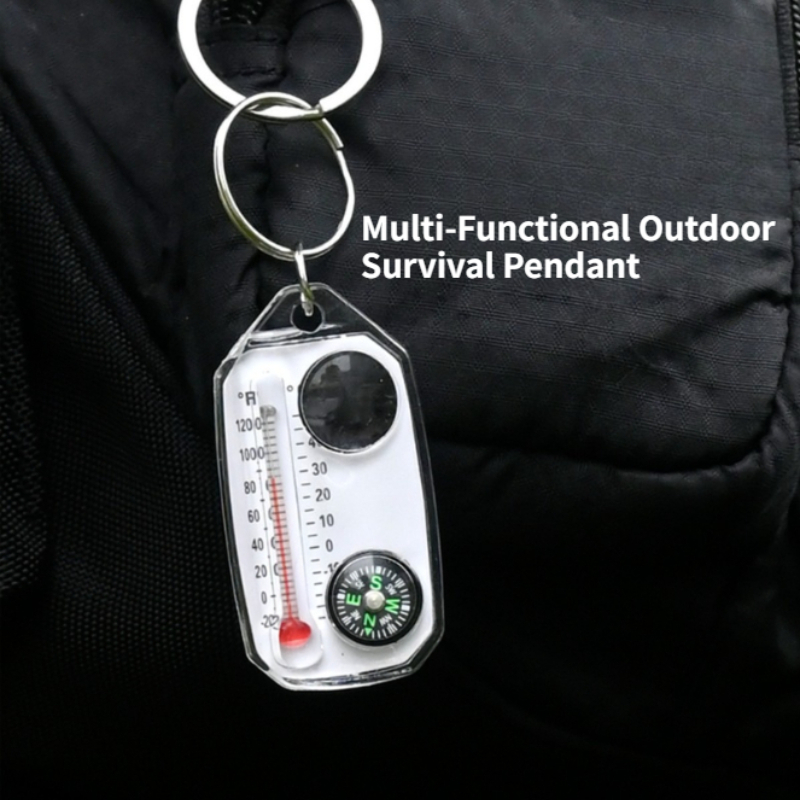 Mini Outdoor-Überlebens-Schlüs – Compass Keychain Mini Bewertung und Preis