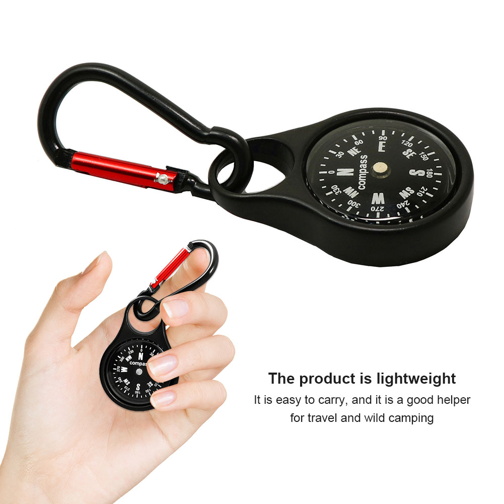 Mini-Überlebenskompass mit Kar – Compass Keychain Mini Bewertung und Preis